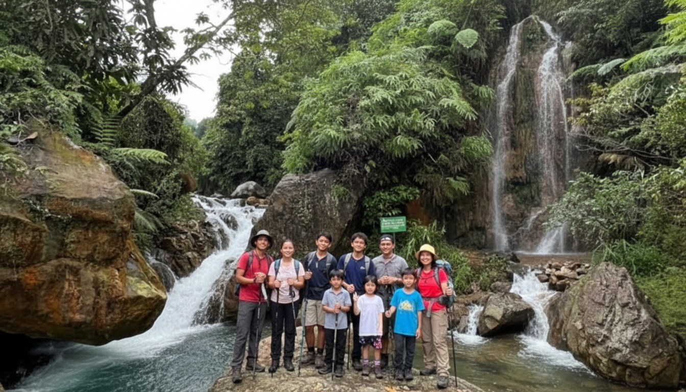 Paket Ultimate River Trekking: Jelajah 4 Curug Eksotis (Hordeng, Kembar, Ciburial, Panjang)